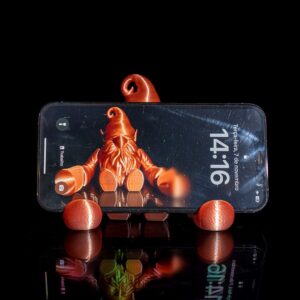 soporte para móvil gnomo