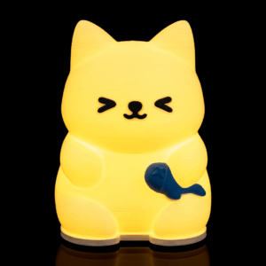 lámpara gato buenas noches